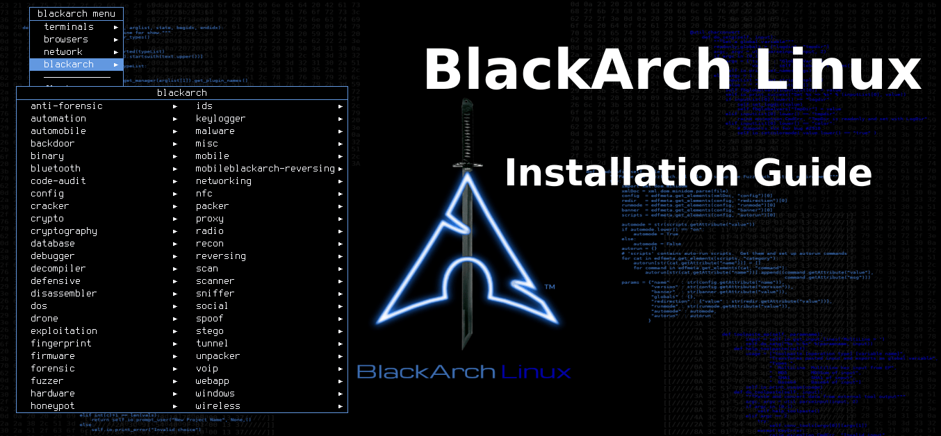 BlackArch Linux is an Arch Linux-based penetration testing distribution for penetration testers and security researchers. The repository contains 2518 tools /blackarch-linux-penetration-testing-2020-01-01-complete-install/featured-image.png