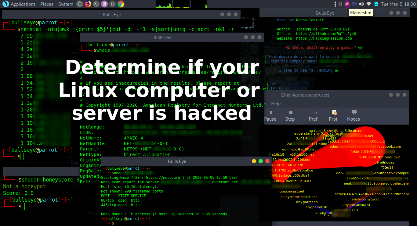 Advice from a Hacker" Determine whether your computer or server has been hacked.I also show several commands that every "Hacker" should know. /determine-if-your-linux-computer-or-server-is-hacked/featured-image.png