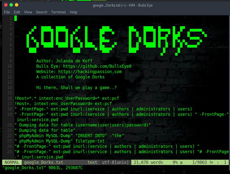 Google Dorks is a search that uses one or more of these advanced techniques to reveal something interesting The web can be crawled by anyone. /google-dorks-an-easy-way-of-hacking/featured-image.png