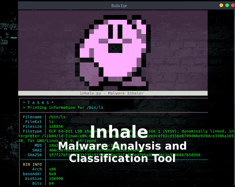 Inhale is a malware analysis and classification tool that is capable of automating and scaling many static analysis operations. /inhale-malware-analysis-classification-tool/featured-image.png