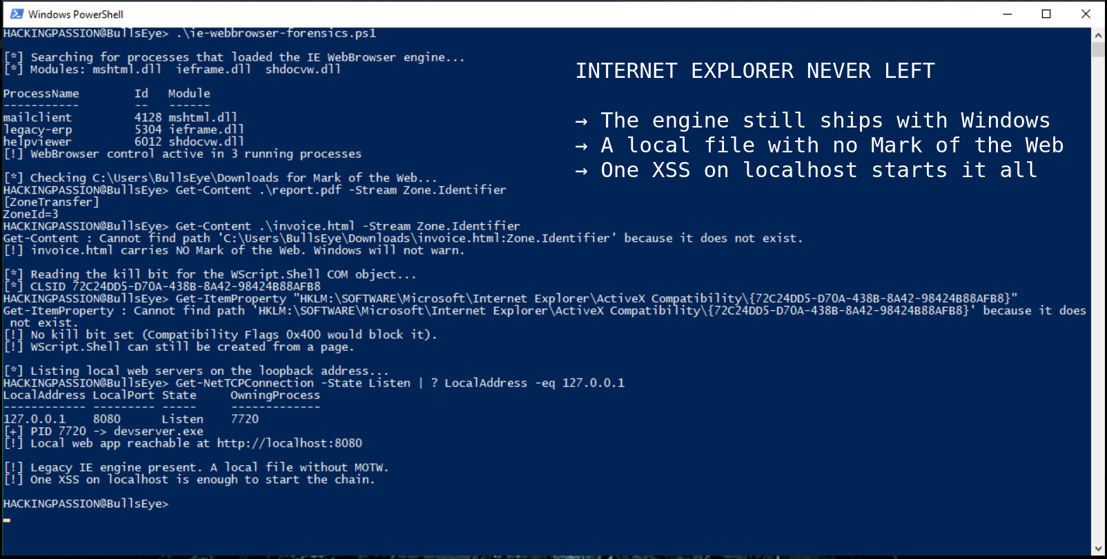 Internet Explorer is gone, but its engine still lives in Windows. A researcher turned it into remote code execution on a fully patched machine. /internet-explorer-webbrowser-rce/internet-explorer-webbrowser-rce.png