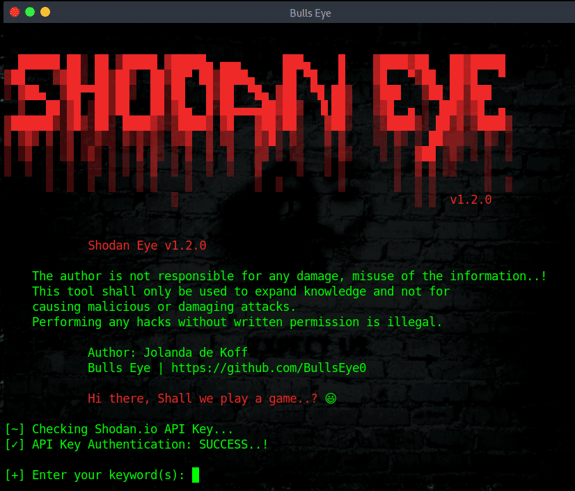 Shodan Eye collects and returns all information about every device that is directly connected to the internet and according to the keywords you entered. /shodan-eye-getting-started-with-shodan/featured-image.png