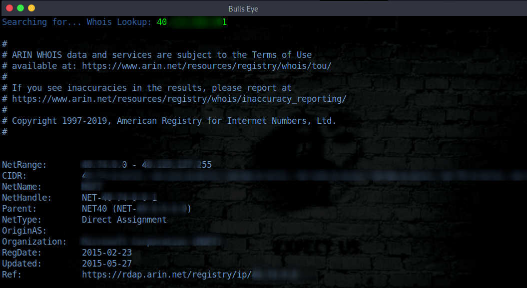 whois tool