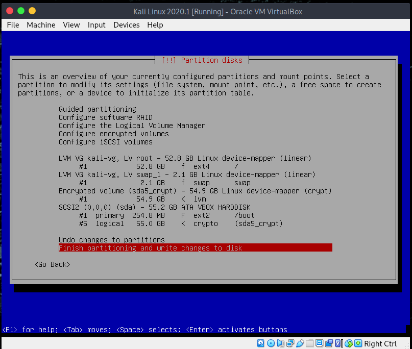 overview configure partitions and mount points