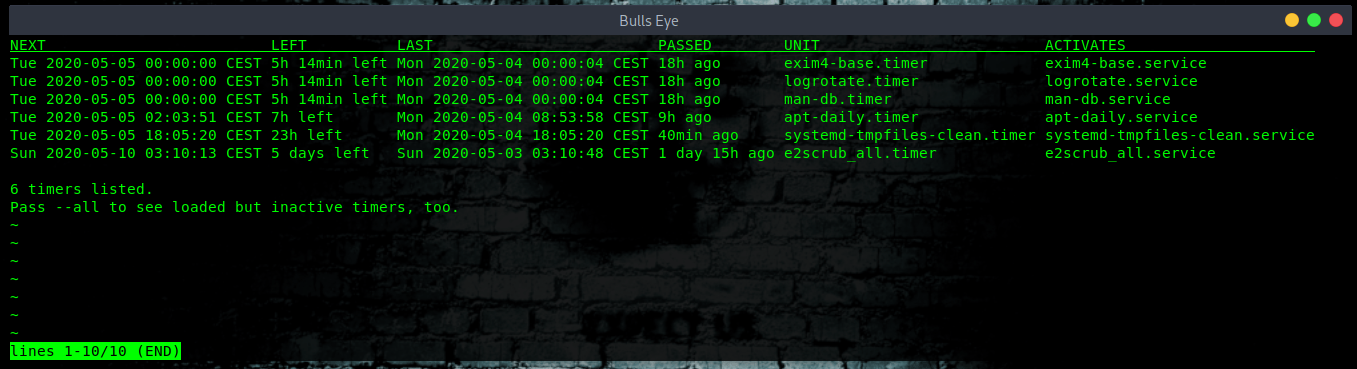 Listing users cron jobs when using systemd timers