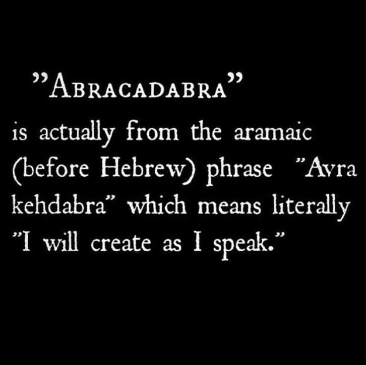 abracadabra